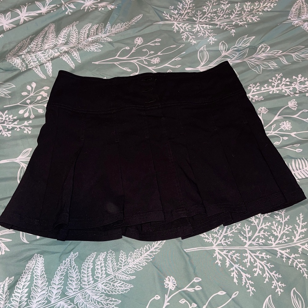 Micro Mini Black Skirt